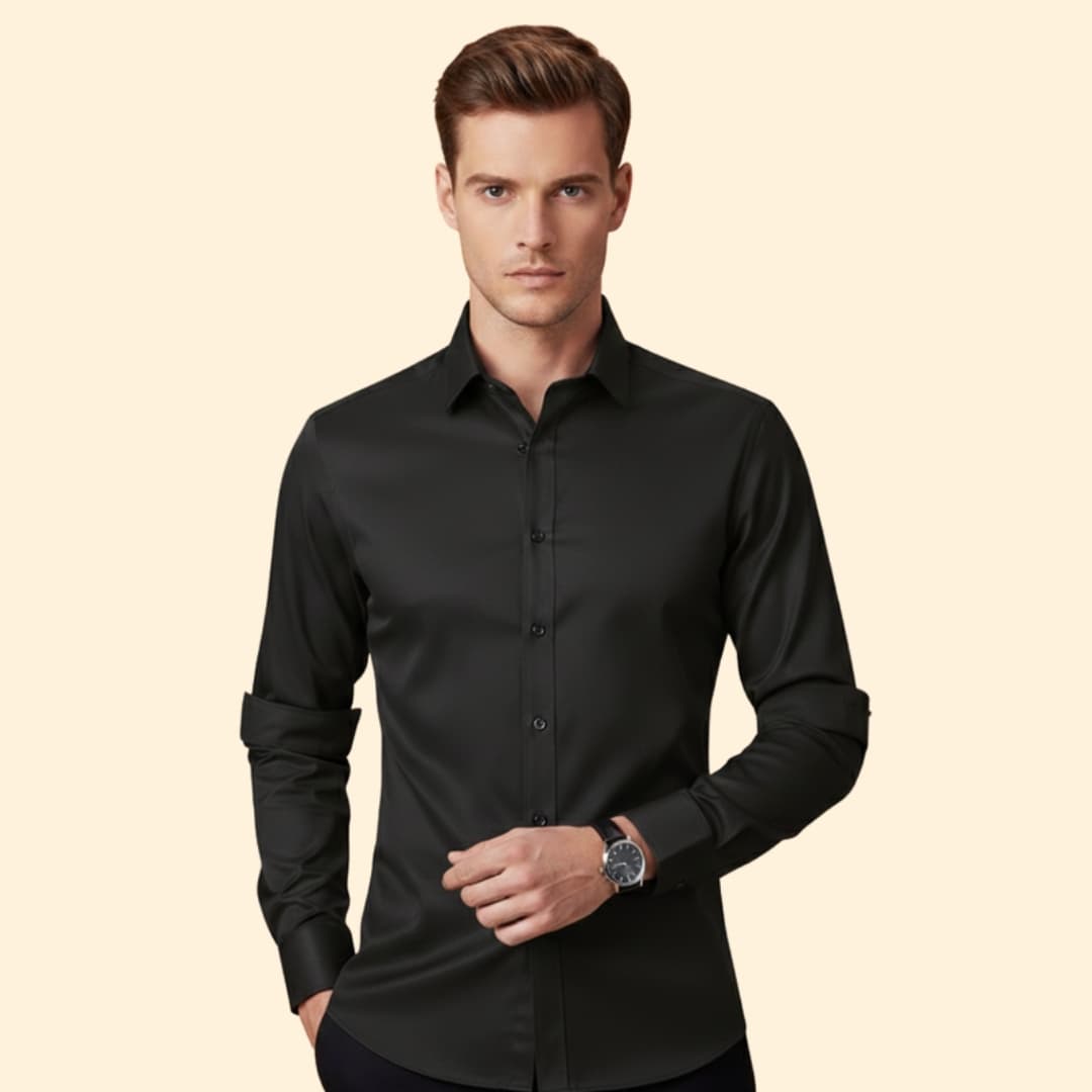 Men’s Formal Shirt with Button Placket