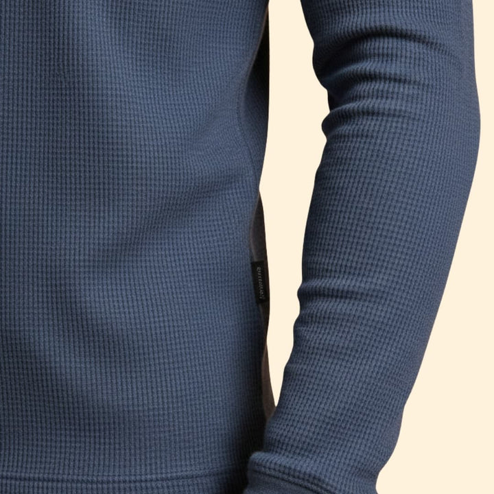 Men’s Henley T-shirt Button Placket