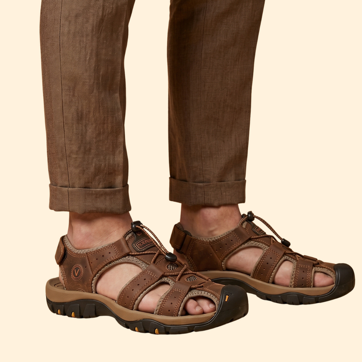 Men's Hiking Sandals with Bungee