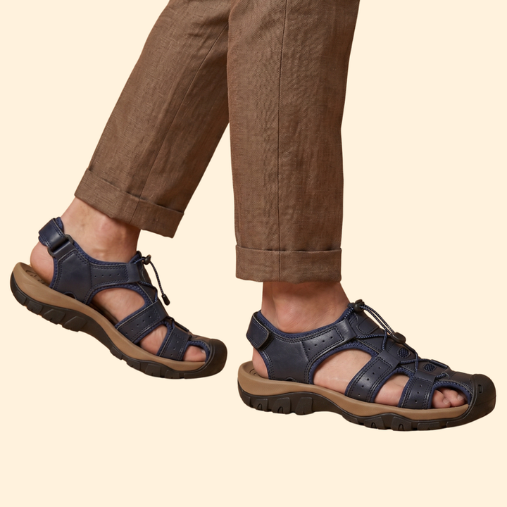 Men's Hiking Sandals with Bungee