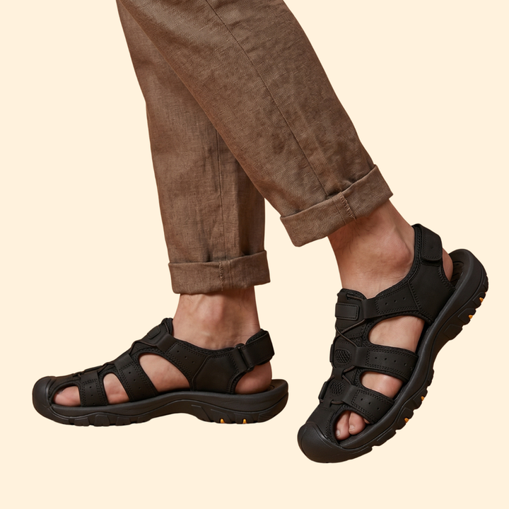 Men's Hiking Sandals with Bungee