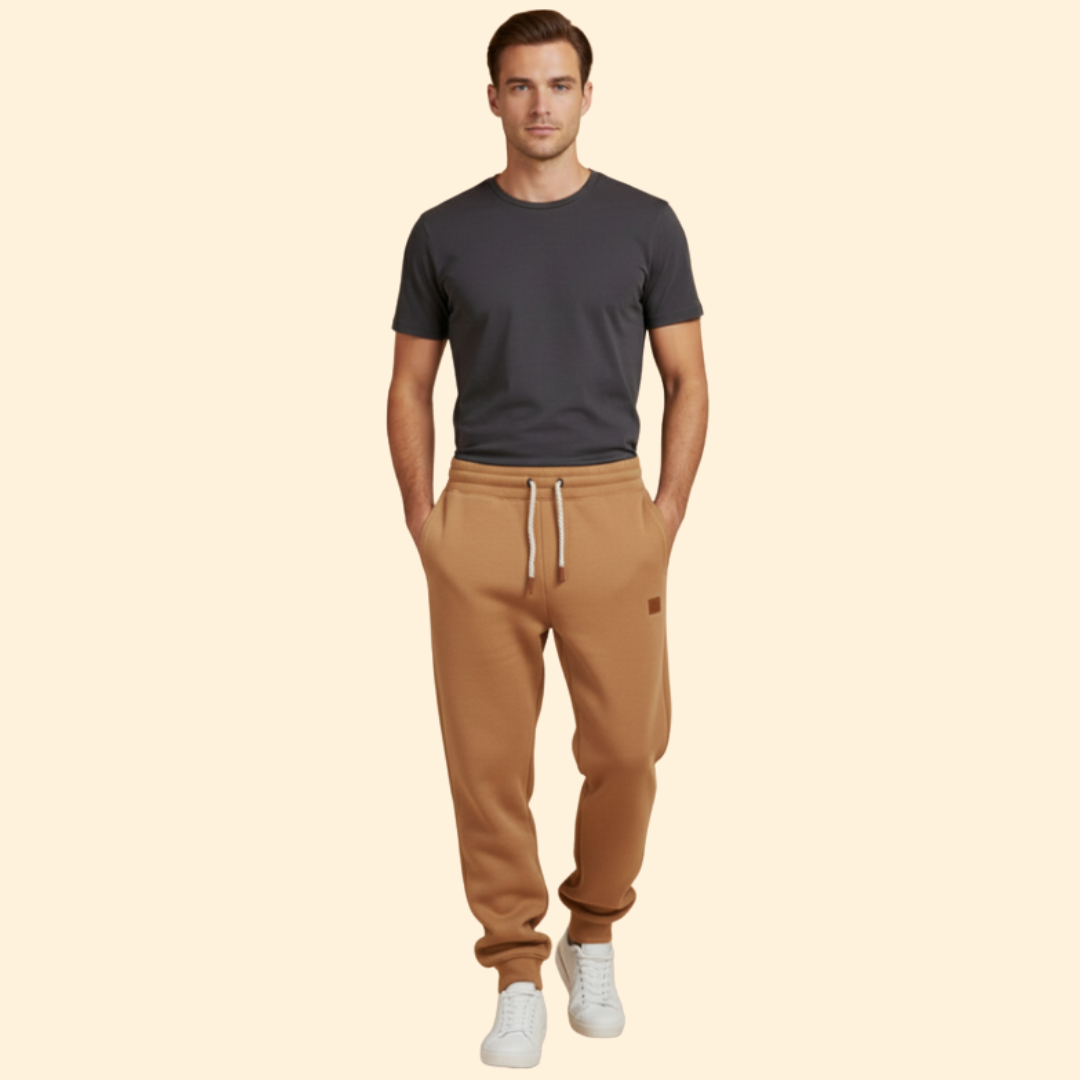 Men’s Jogger Pants with Elastic Waistband