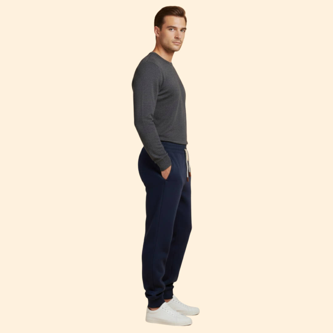 Men’s Jogger Pants with Elastic Waistband