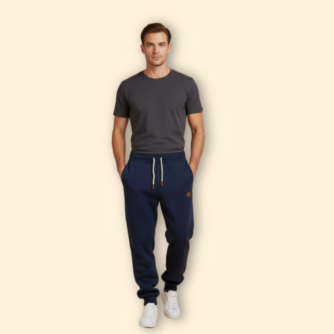 Men’s Jogger Pants with Elastic Waistband