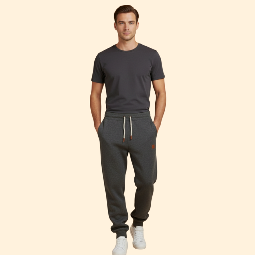 Men’s Jogger Pants with Elastic Waistband