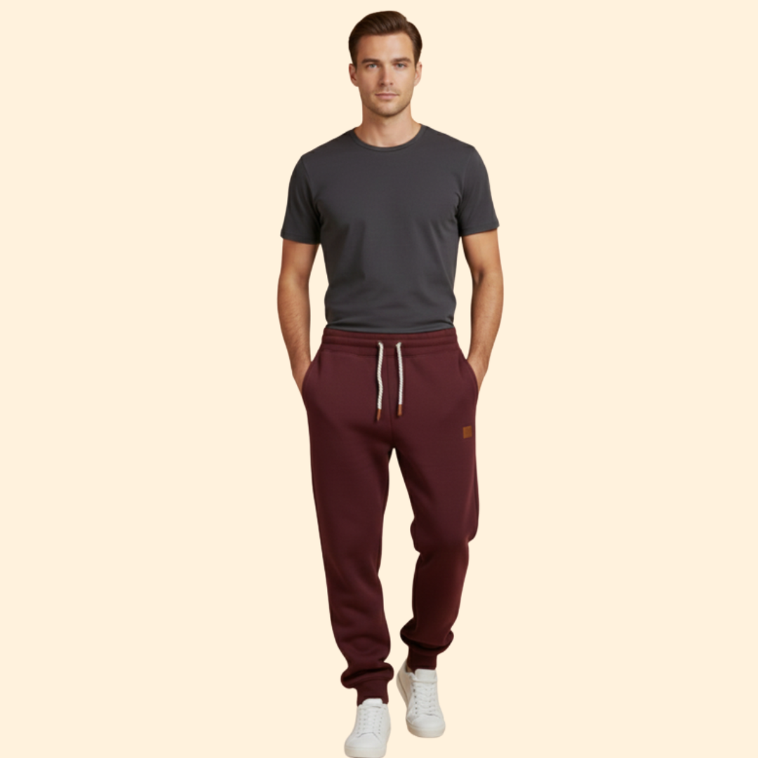 Men’s Jogger Pants with Elastic Waistband