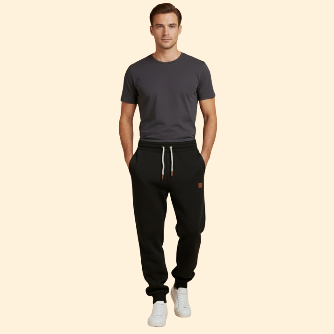 Men’s Jogger Pants with Elastic Waistband