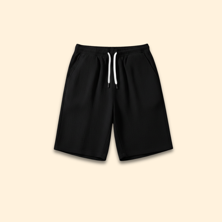 Men’s Knee-Length Shorts with Drawstring