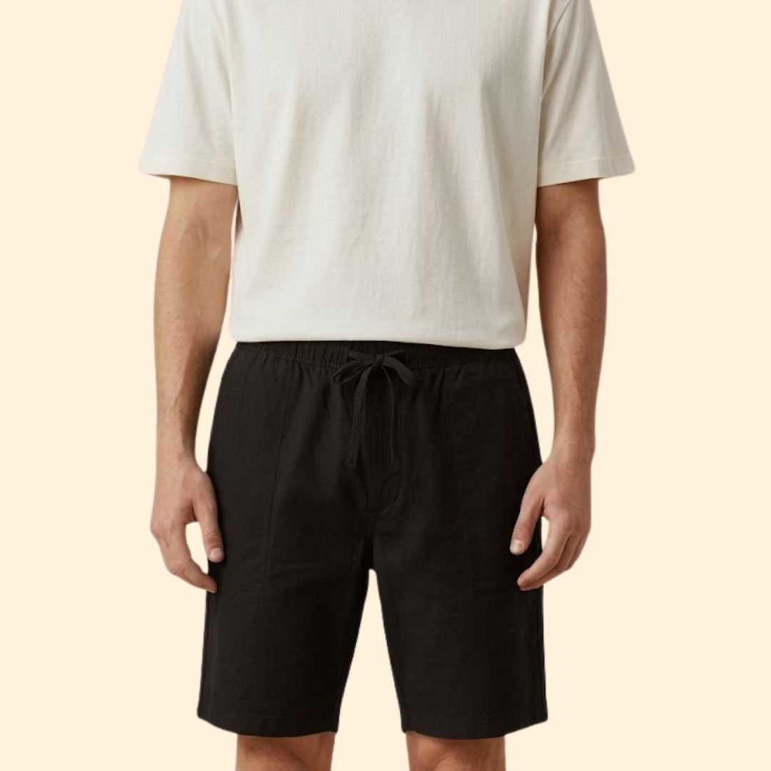 Men's Leisure Shorts with Side Pockets