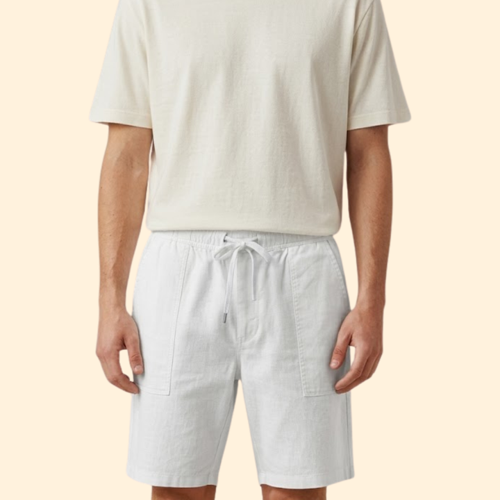 Men's Leisure Shorts with Side Pockets