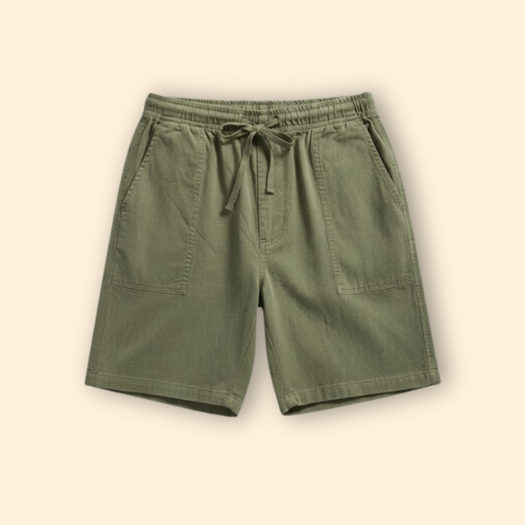 Men's Leisure Shorts with Side Pockets