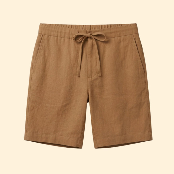 Men’s Lightweight Shorts with Belted Waist