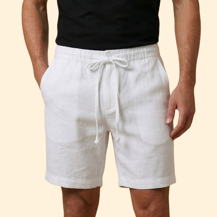 Men’s Lightweight Shorts with Belted Waist