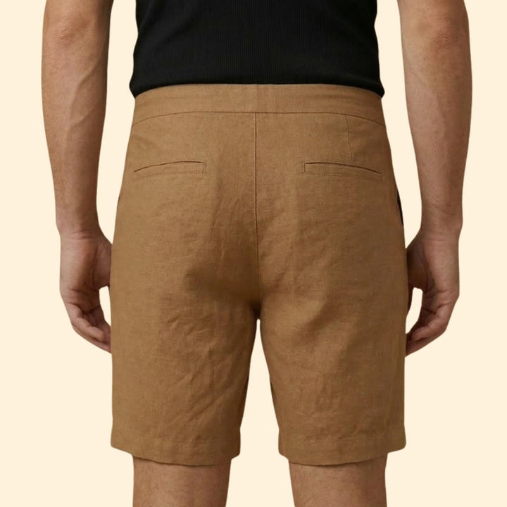 Men’s Lightweight Shorts with Belted Waist