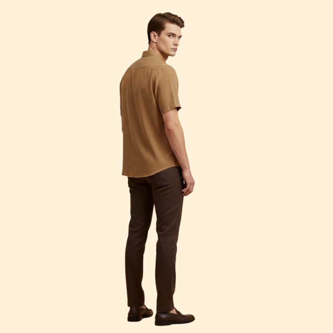 Men’s Shirt with Button Closure