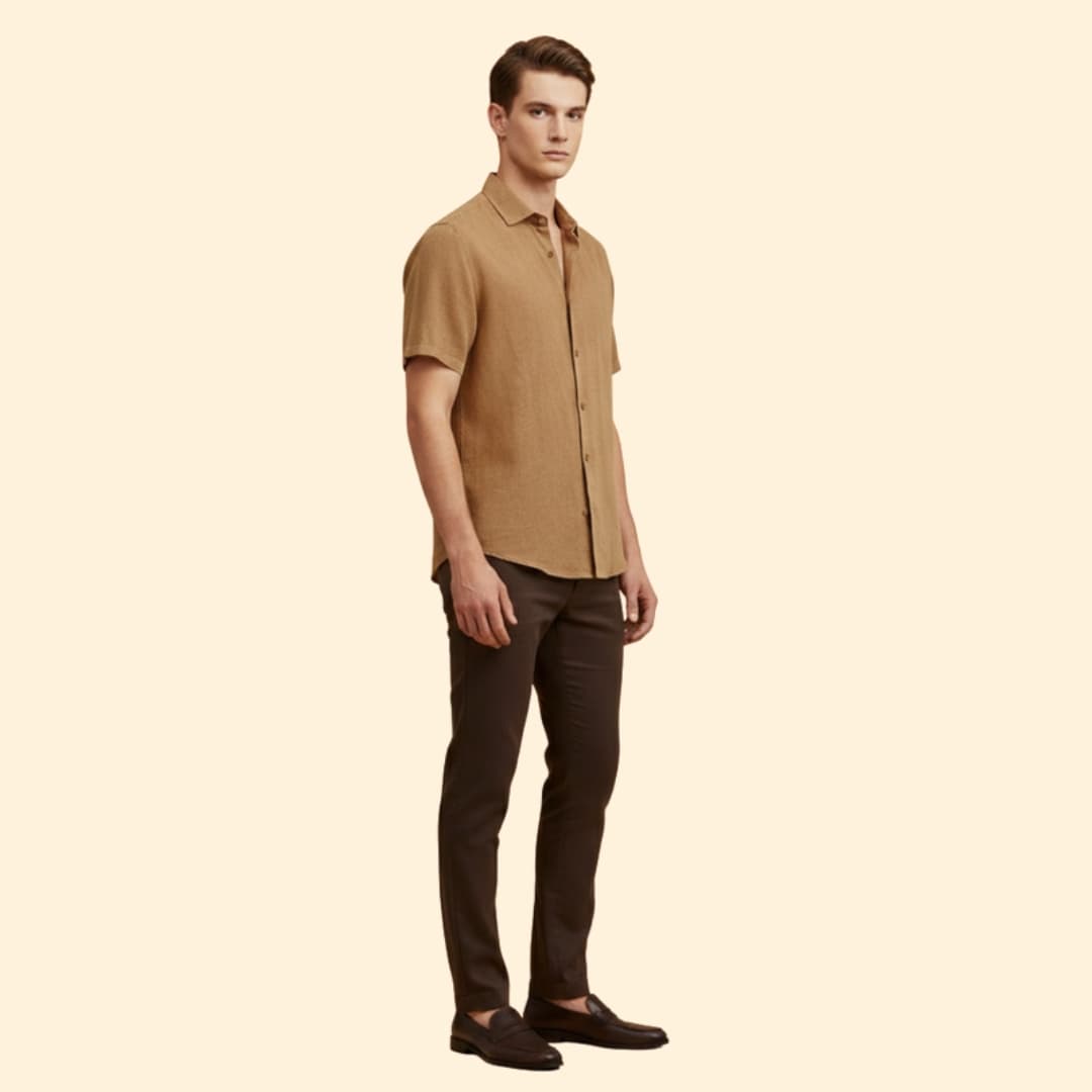 Men’s Shirt with Button Closure