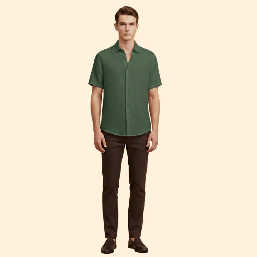 Men’s Shirt with Button Closure
