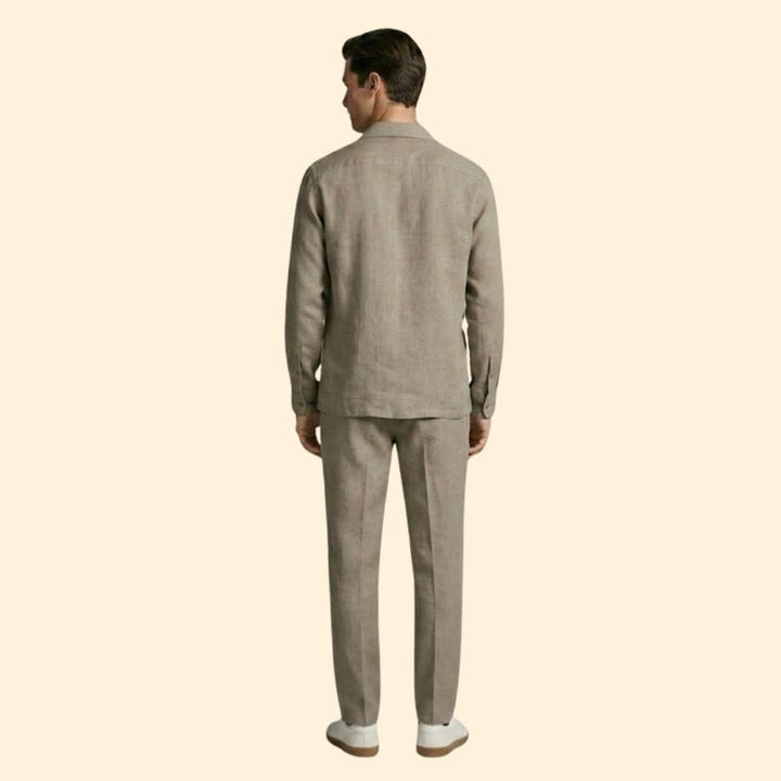 Men’s Long Sleeve Set with Relaxed Pants