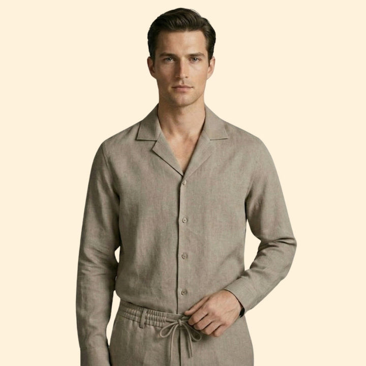 Men’s Long Sleeve Set with Relaxed Pants