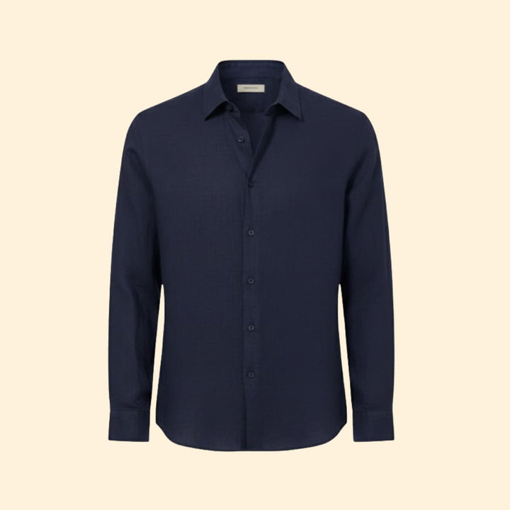 Men’s Long Sleeve Shirt with Button Placket
