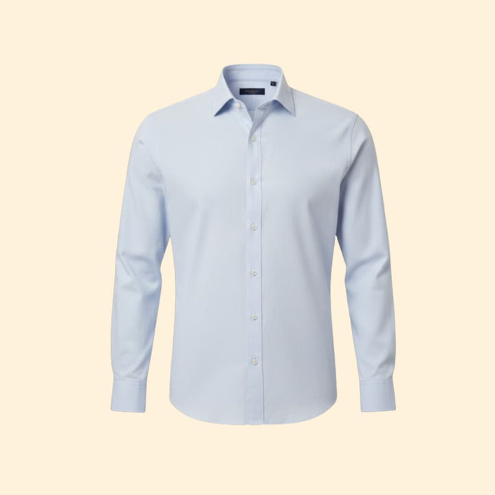 Men’s Long Sleeve Shirt with Classic Collar
