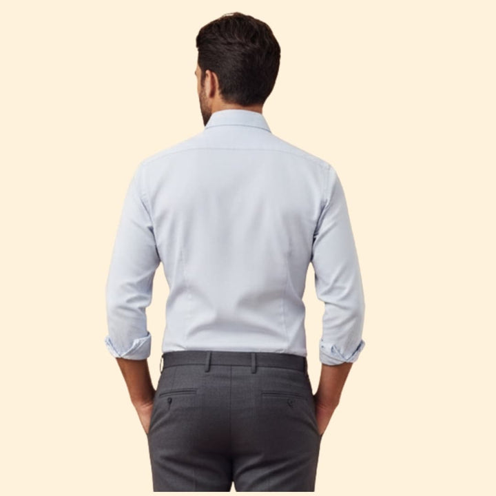 Men’s Long Sleeve Shirt with Classic Collar
