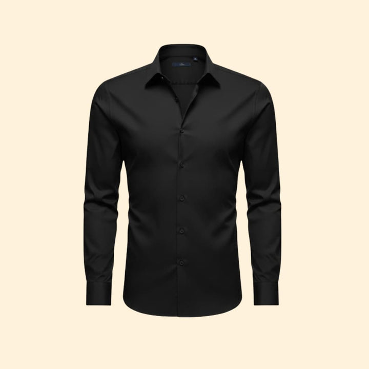 Men’s Long Sleeve Shirt with Classic Collar