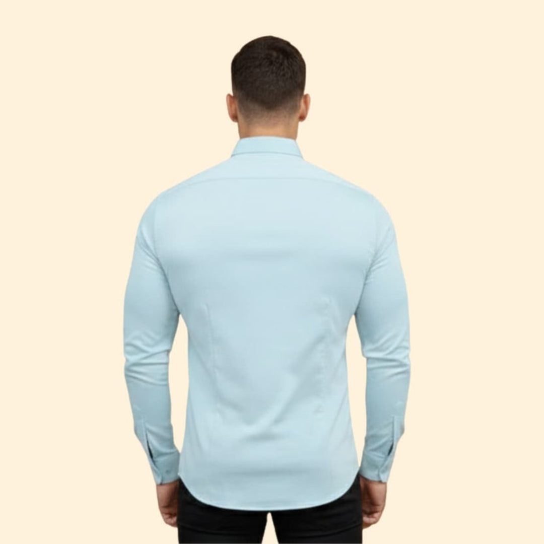 Men’s Long Sleeve Shirt with Modern Fit