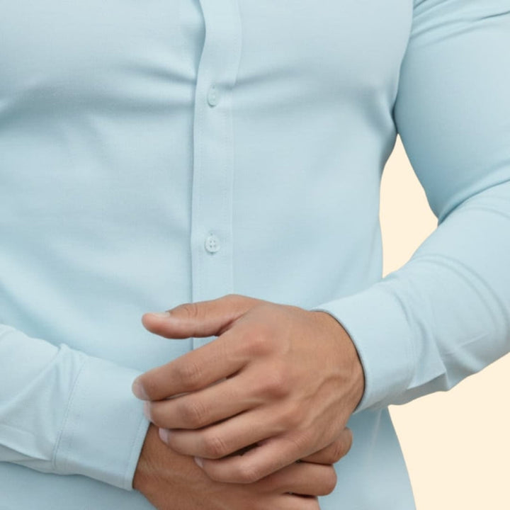 Men’s Long Sleeve Shirt with Modern Fit