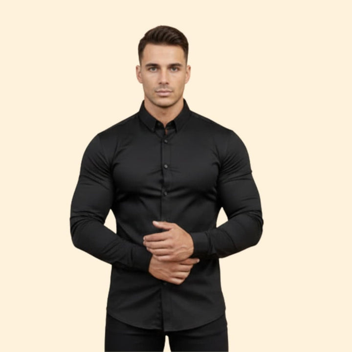 Men’s Long Sleeve Shirt with Modern Fit