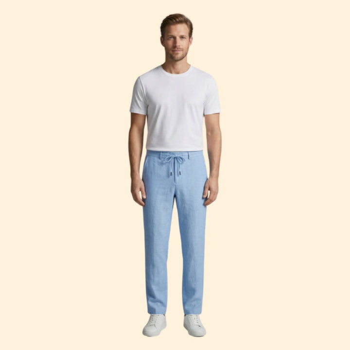 Men’s Loose Fit Pants with Adjustable Drawstring