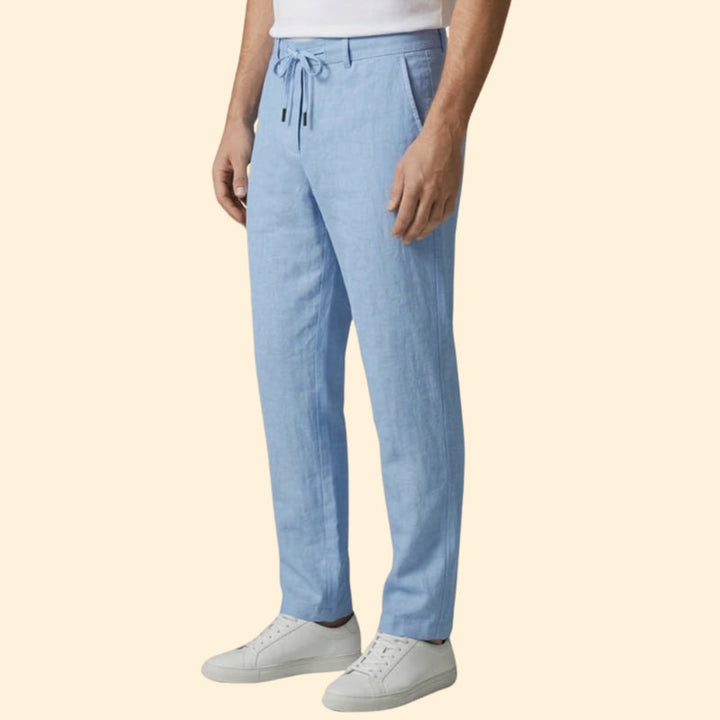 Men’s Loose Fit Pants with Adjustable Drawstring