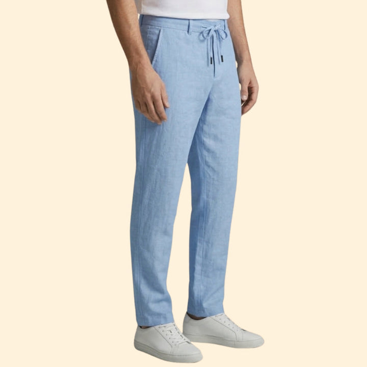 Men’s Loose Fit Pants with Adjustable Drawstring