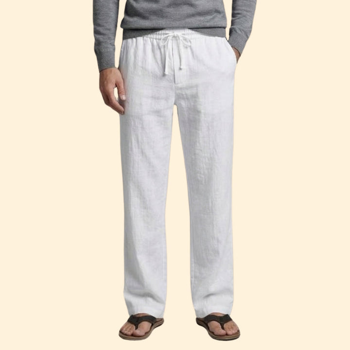 Men’s Loose Fit Pants with Drawstring Waist