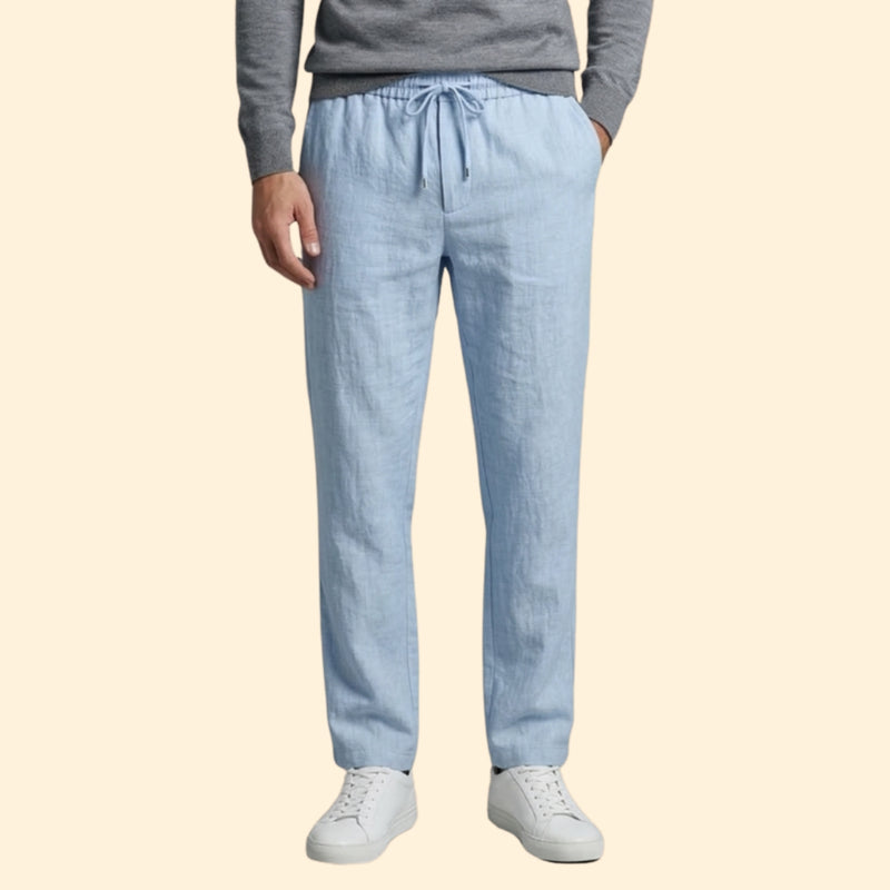 Men’s Loose Fit Pants with Drawstring Waist