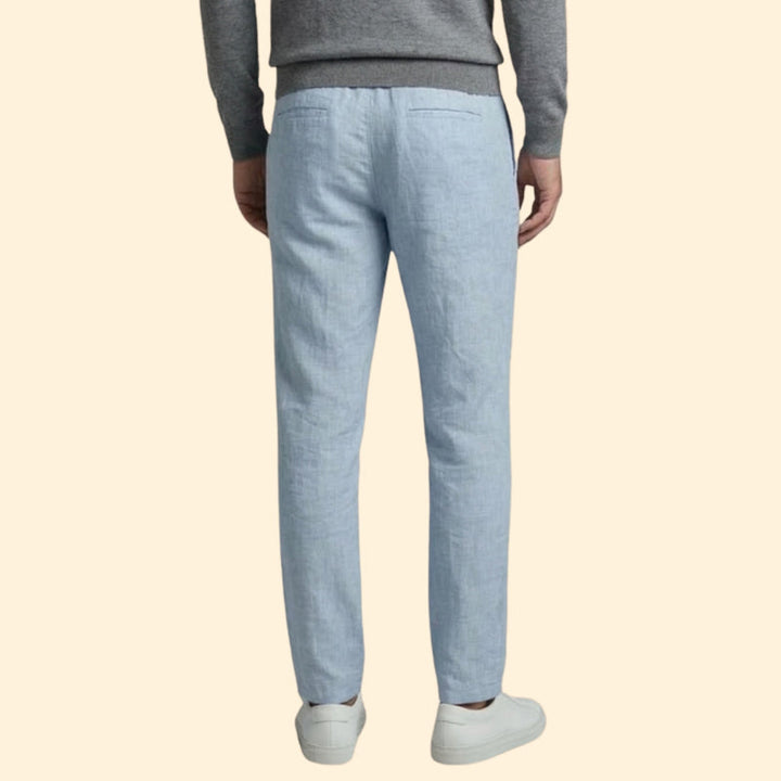 Men’s Loose Fit Pants with Drawstring Waist