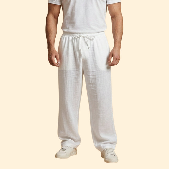 Men’s Loose Fit Trousers with Adjustable Waist