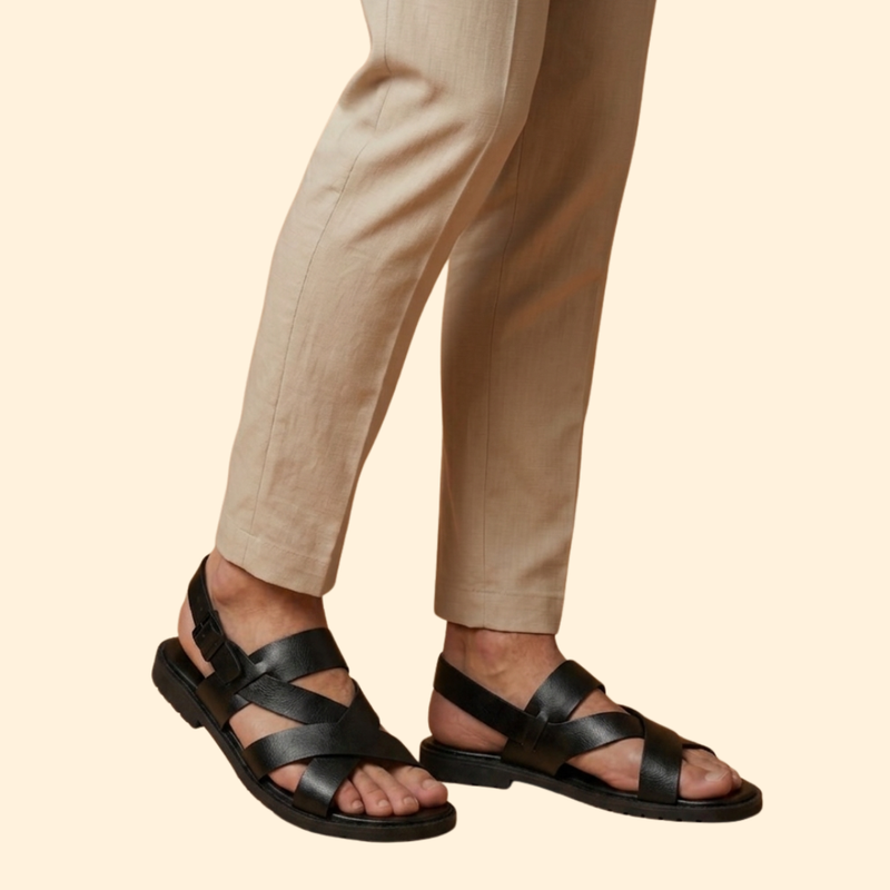 Men's Mesh Sandals with Strap