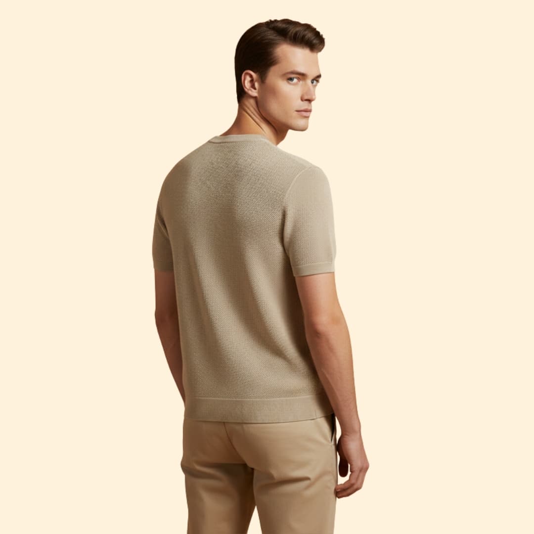 Men’s Mesh T-shirt with Short Sleeves