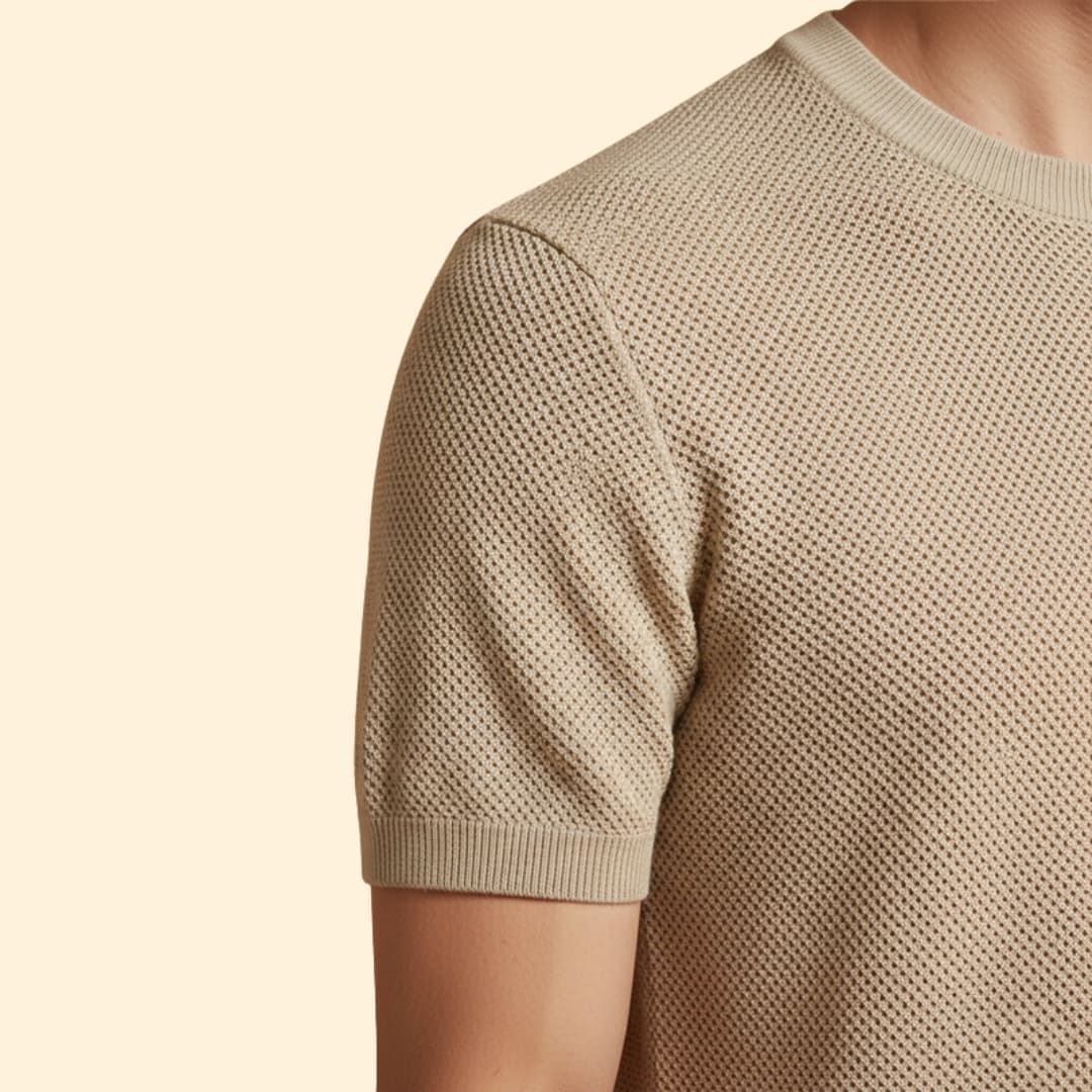 Men’s Mesh T-shirt with Short Sleeves