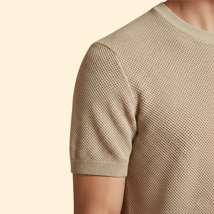 Men’s Mesh T-shirt with Short Sleeves