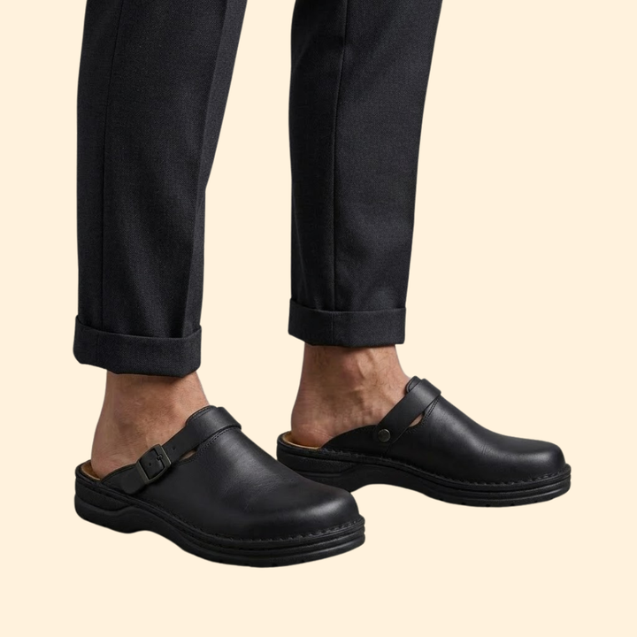 Men's Orthopedic Clogs with Strap