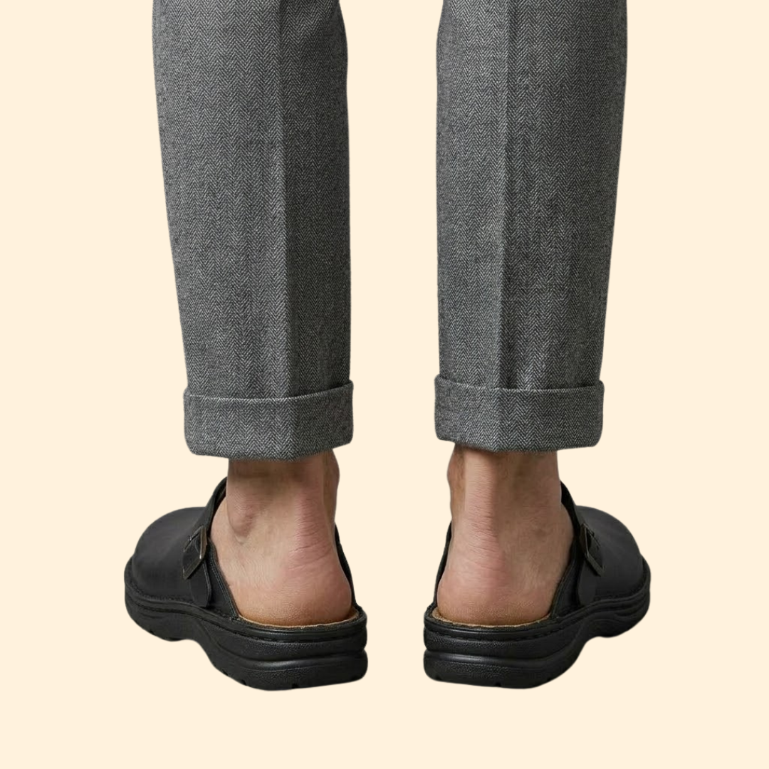 Men's Orthopedic Clogs with Strap