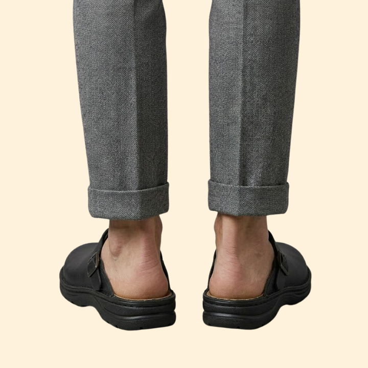 Men's Orthopedic Clogs with Strap