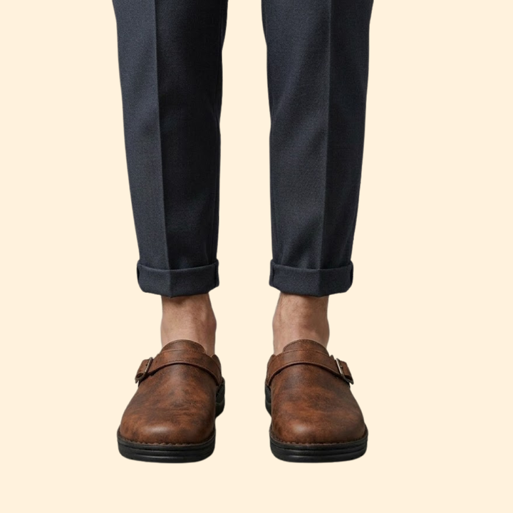 Men's Orthopedic Clogs with Strap
