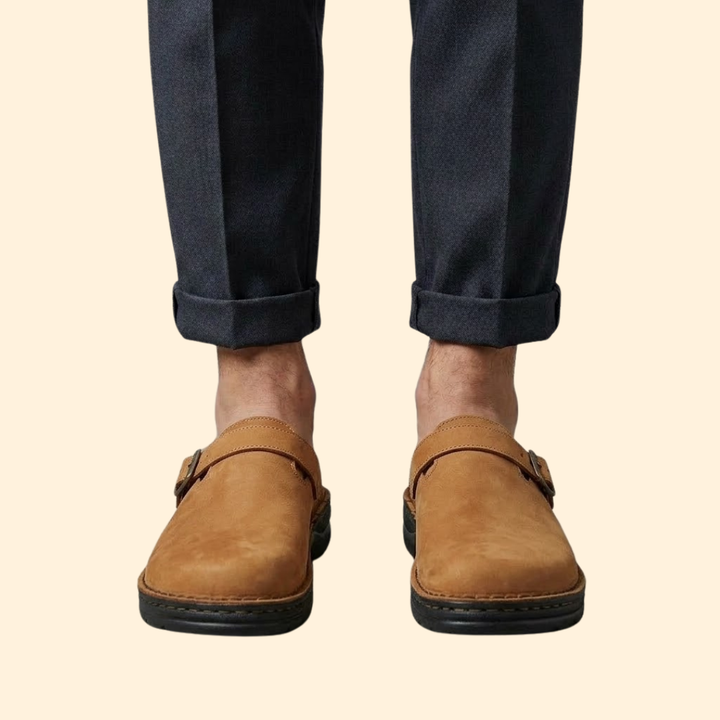Men's Orthopedic Clogs with Strap