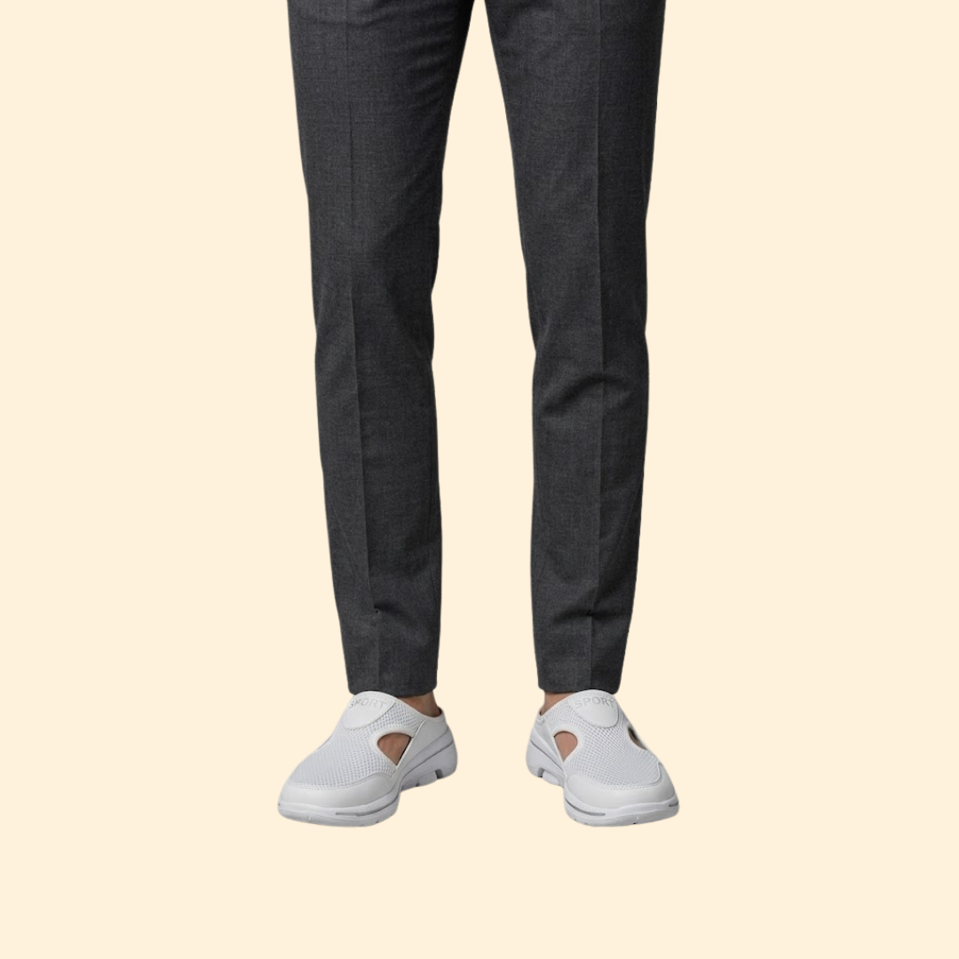 Men's Orthopedic Mules with Panels