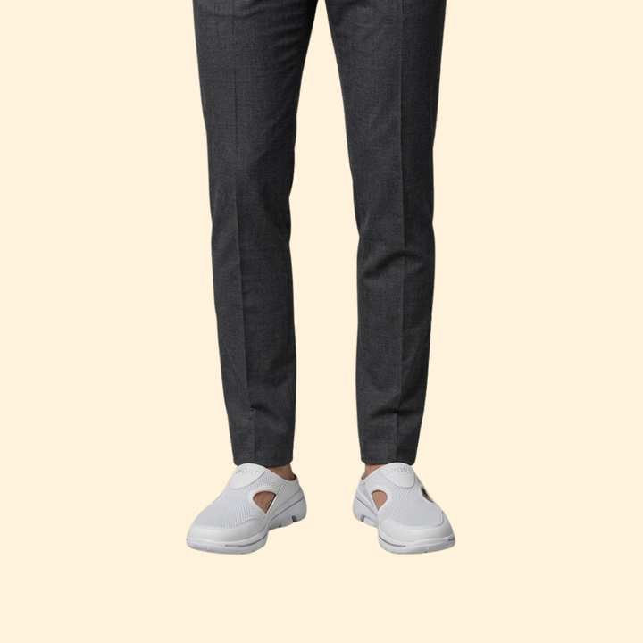 Men's Orthopedic Mules with Panels