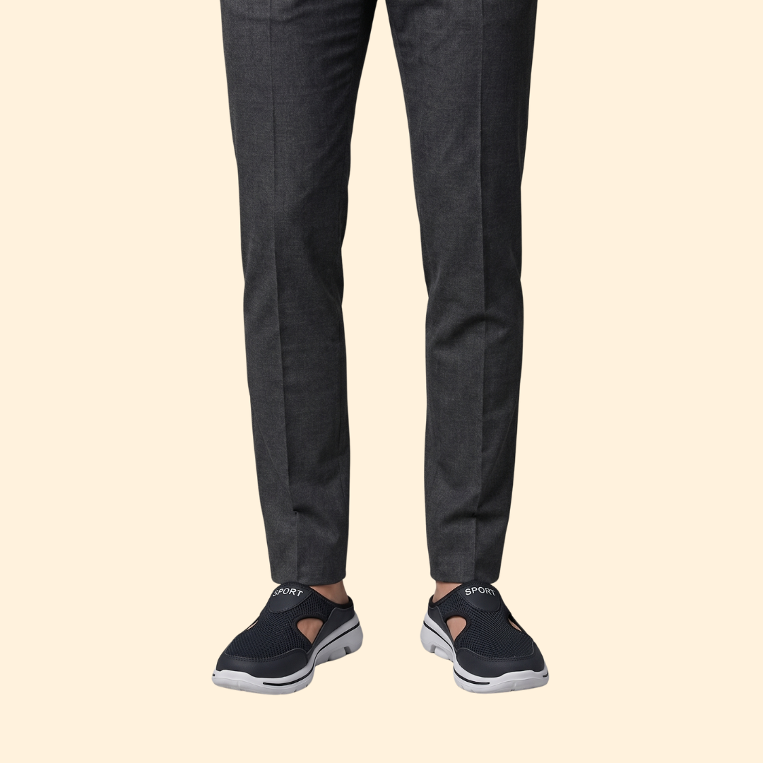 Men's Orthopedic Mules with Panels