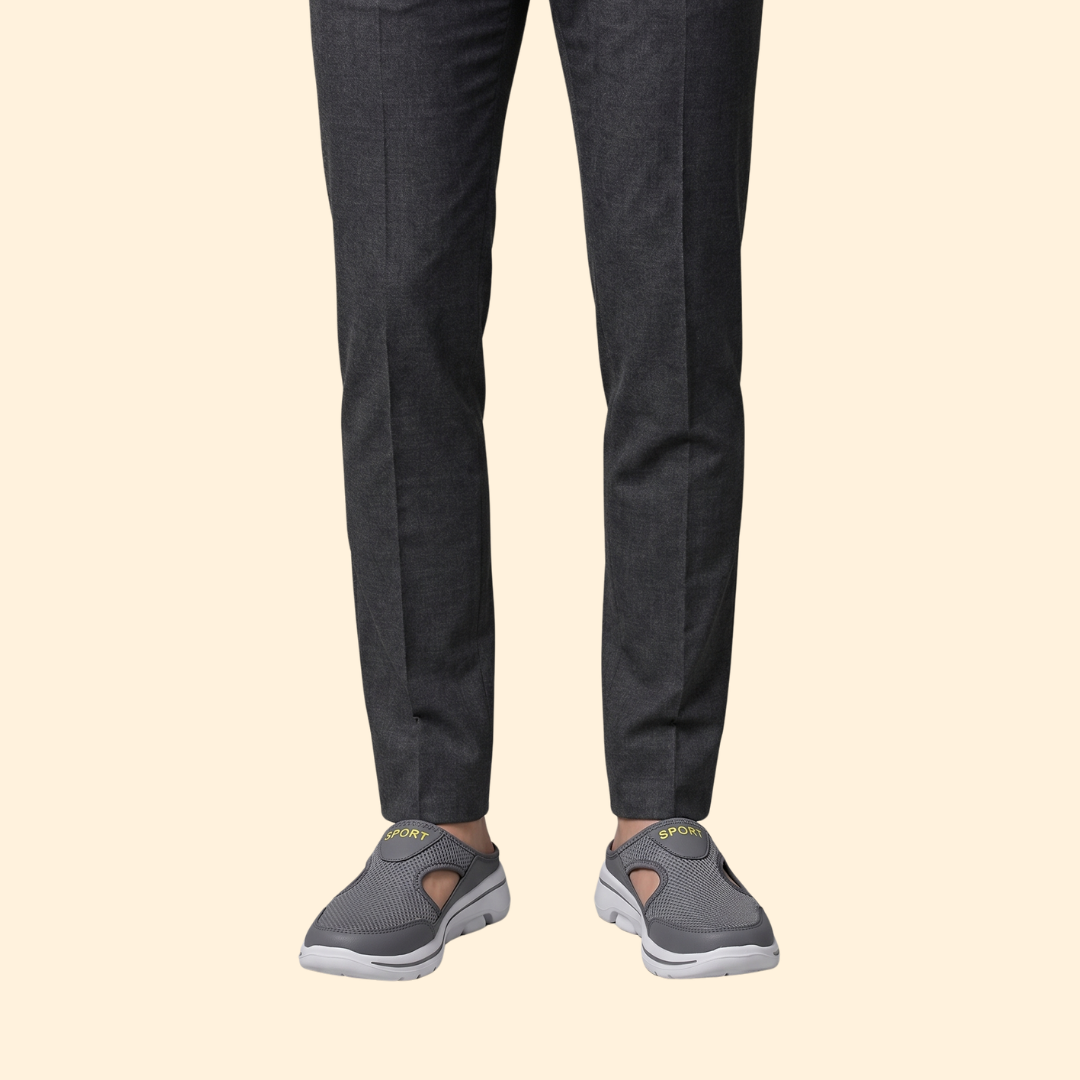 Men's Orthopedic Mules with Panels